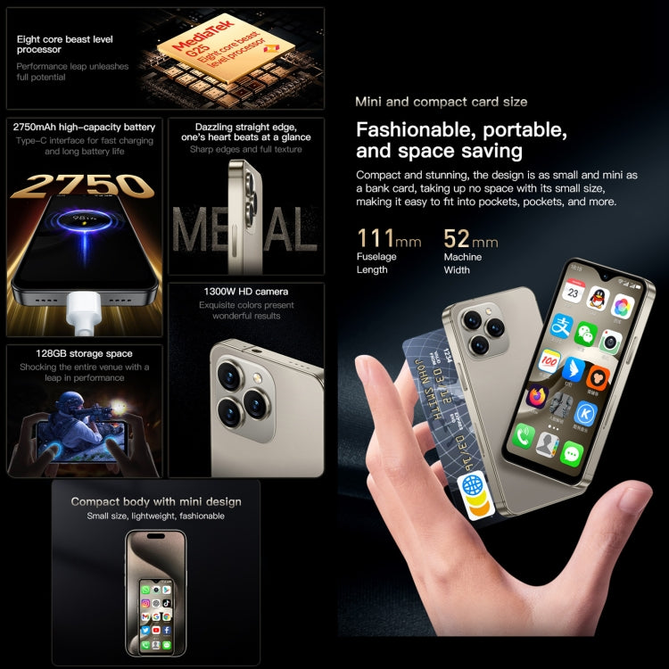 SOYES F9 Max, 4 Go + 64 Go, écran 4,3 pouces, Android 12, processeur octa-core MTK6762, réseau : 4G, OTG, double SIM, 4 Go + 64 Go