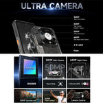Ulefone Armor 28 Pro, téléphone robuste, 16 Go + 512 Go, vision nocturne, batterie 10 600 mAh, écran 6,67 pouces + 1,04 pouce, Android 15, processeur octa-core MediaTek Dimensity 7300, compatible 5G et NFC.