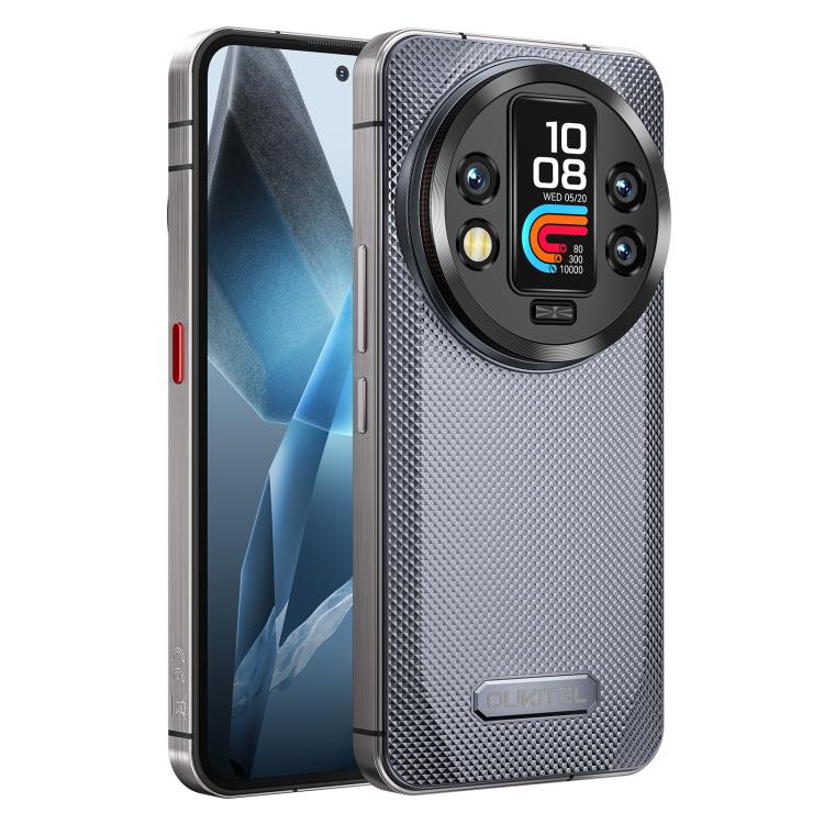 Oukitel WP200 Pro 5G, téléphone robuste, 24 Go + 1 To, lecteur d'empreintes digitales sous l'écran, écran 6,7 pouces, Android 15.0, processeur octocœur MTK Dimensity 8200, NFC, OTG, réseau 5G