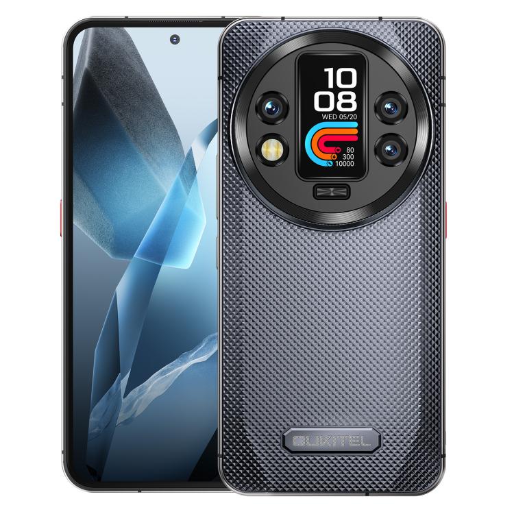 Oukitel WP200 Pro 5G, téléphone robuste, 24 Go + 1 To, lecteur d'empreintes digitales sous l'écran, écran 6,7 pouces, Android 15.0, processeur octocœur MTK Dimensity 8200, NFC, OTG, réseau 5G
