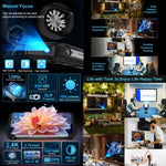 Unihertz 8849 Tank 3S, téléphone robuste avec projecteur de vision nocturne, 12 Go + 256 Go, écran 6,79 pouces, Android 14, processeur octa-core Dimensity 8200, réseau 5G, Tank 3S 12 Go + 256 Go