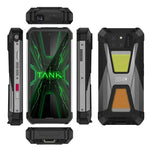 Téléphone durci Unihertz 8849 Tank 3S avec projecteur de vision nocturne, 16 Go + 512 Go, écran 6,79 pouces, Android 14, processeur octa-core Dimensity 8200, compatible 5G.
