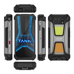 Unihertz 8849 Tank 2 Pro, téléphone robuste avec projecteur de vision nocturne, 12 Go + 256 Go, écran 6,79 pouces, Android 14, processeur octa-core MTK6789, réseau 4G.