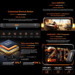 Blackview Oscal Marine 2, 4GB+64GB, 6,56 pouces Android 15 Unisoc UMS9230E T615 Octa Core, Réseau: 4G, OTG, NFC, 4GB+64GB