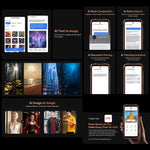 Téléphone robuste Blackview Oscal Pilot 3 5G, 12 Go+256 Go, appareil photo vision nocturne, Android 15 de 6,56 pouces, processeur octa-core MediaTek Dimensity 6300, réseau : 5G, OTG, NFC