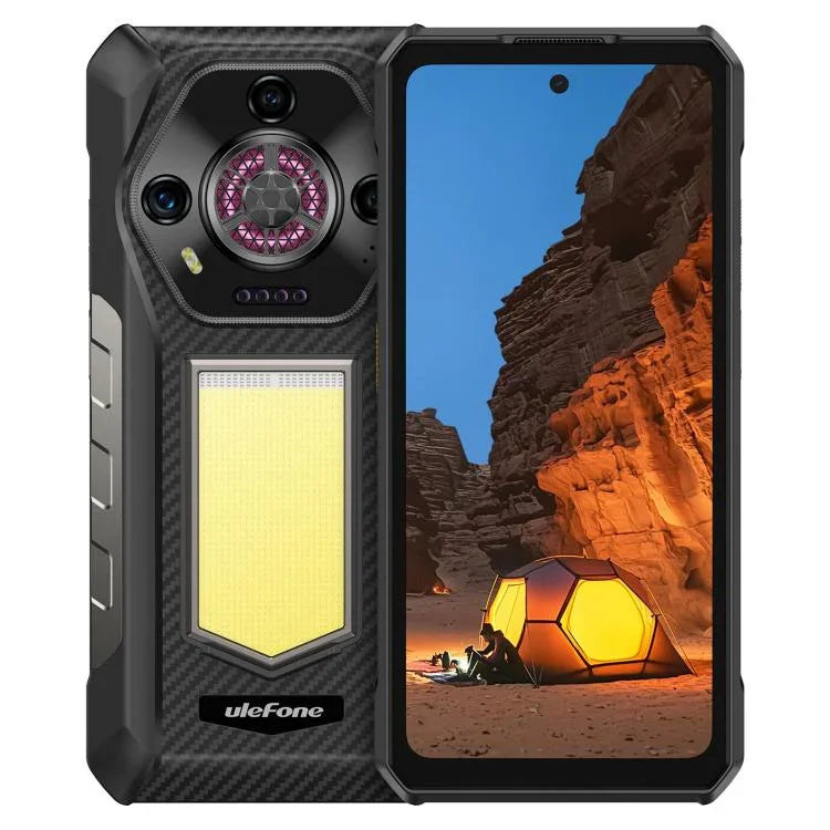 Ulefone Armor 30, 12 Go+512 Go, Vision nocturne, Téléphone robuste IP68/IP69K, Android 15 de 6,95 pouces MediaTek Helio G100 Octa Core, Réseau : 4G, NFC, OTG, Armor 30