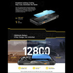 Ulefone Armor 30, 12 Go+512 Go, Vision nocturne, Téléphone robuste IP68/IP69K, Android 15 de 6,95 pouces MediaTek Helio G100 Octa Core, Réseau : 4G, NFC, OTG, Armor 30