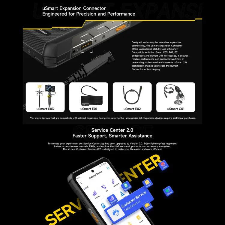 Ulefone Armor 30, 12 Go+512 Go, Vision nocturne, Téléphone robuste IP68/IP69K, Android 15 de 6,95 pouces MediaTek Helio G100 Octa Core, Réseau : 4G, NFC, OTG, Armor 30