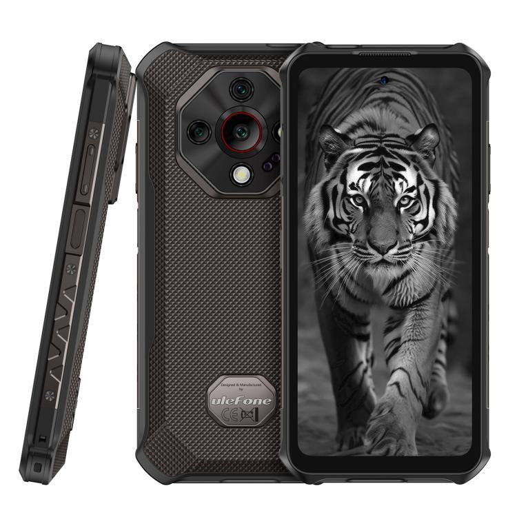 Ulefone Armor X16, 6 Go+128 Go, Vision Nocturne, Téléphone Robuste IP68/IP69K, Android 15 de 6,56 pouces MediaTek Helio G91 Octa Core, Réseau : 4G, NFC, OTG, Armor X16, 6 Go+128 Go