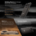 Ulefone Armor X16, 6 Go+128 Go, Vision Nocturne, Téléphone Robuste IP68/IP69K, Android 15 de 6,56 pouces MediaTek Helio G91 Octa Core, Réseau : 4G, NFC, OTG, Armor X16, 6 Go+128 Go