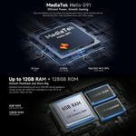 Ulefone Armor X16, 6 Go+128 Go, Vision Nocturne, Téléphone Robuste IP68/IP69K, Android 15 de 6,56 pouces MediaTek Helio G91 Octa Core, Réseau : 4G, NFC, OTG, Armor X16, 6 Go+128 Go