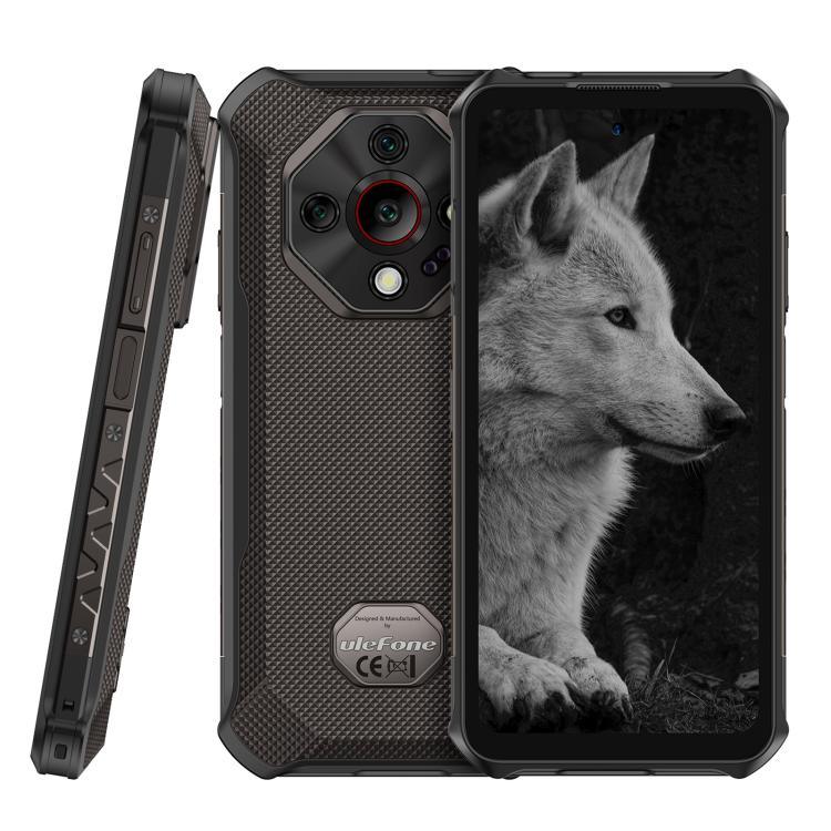 Ulefone Armor X16 Pro, 5 Go + 256 Go, Vision Nocturne, Téléphone Durci IP68/IP69K, Android 15 de 6,56 pouces MediaTek Dimensity 6300 Octa Core, Réseau : 5G, NFC, OTG, Armor X16 Pro, 8 Go + 256 Go