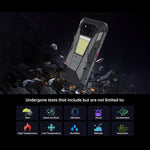 Téléphone robuste Unihertz Tank 4 Pro Projecteur, 16 Go+512 Go, Vision nocturne, Android 13 Dimensity 8300 Octa Core de 6,73 pouces, Réseau: 5G, NFC, 16 Go+512 Go
