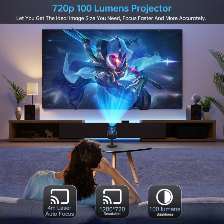 Téléphone robuste Unihertz Tank 4 Pro Projecteur, 16 Go+512 Go, Vision nocturne, Android 13 Dimensity 8300 Octa Core de 6,73 pouces, Réseau: 5G, NFC, 16 Go+512 Go