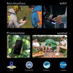 Téléphone robuste Oukitel WP56, 12 Go + 512 Go, appareil photo 108 MP, identification par empreinte digitale, Android 15 MTK Dimensity 7050 Octa Core 6,8 pouces, NFC, OTG, Réseau : 5G