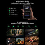 Ulefone Armor 33 Téléphone Robuste, 12 Go + 512 Go, Android 15 de 6,95 pouces MediaTek Helio G100 Octa Core, Réseau : 4G, OTG, NFC, Lumière LED, Armor 33