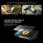 Ulefone Armor 33 Téléphone Robuste, 12 Go + 512 Go, Android 15 de 6,95 pouces MediaTek Helio G100 Octa Core, Réseau : 4G, OTG, NFC, Lumière LED, Armor 33