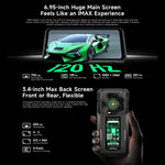 Téléphone Robuste Ulefone Armor 33 Pro, 16 Go+512 Go, Vision Nocturne, Double Écran 6,95 pouces + 3,4 pouces Android 14 MediaTek Dimensity 7300X Octa Core, Réseau : 5G, OTG, NFC, Armor 33 Pro