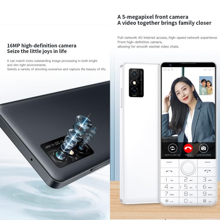 Téléphone à clavier DOOV R70, 6 Go + 128 Go, écran Android 13 Mediatek MT6762 Octa Core de 4 pouces, réseau : 4G, prise en charge de Google Store, avec appareil photo, avec appareil photo