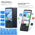 Téléphone à clavier DOOV R70, 6 Go + 128 Go, écran Android 13 Mediatek MT6762 Octa Core de 4 pouces, réseau : 4G, prise en charge de Google Store, avec appareil photo, avec appareil photo