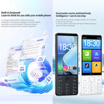Téléphone à clavier DOOV R70, 6 Go + 128 Go, Android 13 de 4 pouces Mediatek MT6762 Octa Core, Réseau : 4G, Prise en charge de Google Store, Pas de caméra, Pas de caméra