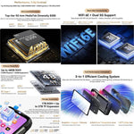 Blackview XPLORE 2, 16 Go + 1 To, Android 15 de 6,73 pouces, Dimensity 8300 MT6897 Octa Core, Réseau : 5G, OTG, NFC, XPLORE 2, 16 Go + 1 To
