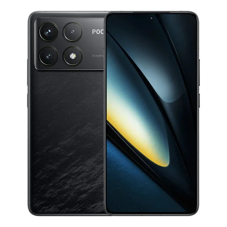 Xiaomi POCO F6 Pro Global, 12 Go + 512 Go, lecteur d'empreintes digitales intégré à l'écran, écran 6,67 pouces, Xiaomi HyperOS, processeur Snapdragon 8 Gen 2 Octa-Core 3,19 GHz, NFC, réseau 5G, 12 Go + 512 Go