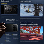 Xiaomi POCO X6 Pro Global, 12 Go + 512 Go, lecteur d'empreintes digitales intégré à l'écran, écran 6,67 pouces, Xiaomi HyperOS, processeur MediaTek Dimensity 8300-Ultra Octa Core 3,35 GHz, NFC, réseau : 5G