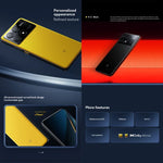 Xiaomi POCO X6 Pro Global, 12 Go + 512 Go, lecteur d'empreintes digitales intégré à l'écran, écran 6,67 pouces, Xiaomi HyperOS, processeur MediaTek Dimensity 8300-Ultra Octa Core 3,35 GHz, NFC, réseau : 5G