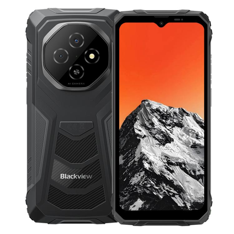 Blackview FORT 1, 6 Go+256 Go, Android 15 de 6,56 pouces, Octa Core Unisoc UMS9230E T615, Réseau : 4G, OTG, NFC, 6 Go+256 Go