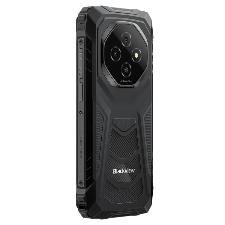Blackview FORT 1, 6 Go+256 Go, Android 15 de 6,56 pouces, Octa Core Unisoc UMS9230E T615, Réseau : 4G, OTG, NFC, 6 Go+256 Go