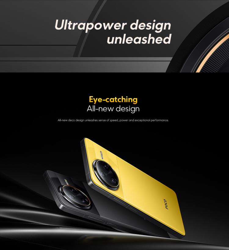 Xiaomi POCO F7 Ultra Global, 12 Go + 256 Go, empreinte digitale sous écran, 6,67 pouces Xiaomi HyperOS 2 Snapdragon 8 Elite Octa Core, NFC, Réseau : 5G, 12 Go + 256 Go