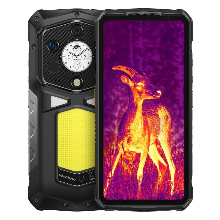 Ulefone Armor 29 Pro Thermal Version Téléphone Robuste, 16 Go+512 Go, Vision Nocturne, 6,67 pouces + 1,04 pouces Android 15 MediaTek Dimensity 7400 Octa Core, Réseau : 5G, OTG, NFC, Armor 29 Pro Thermal Version