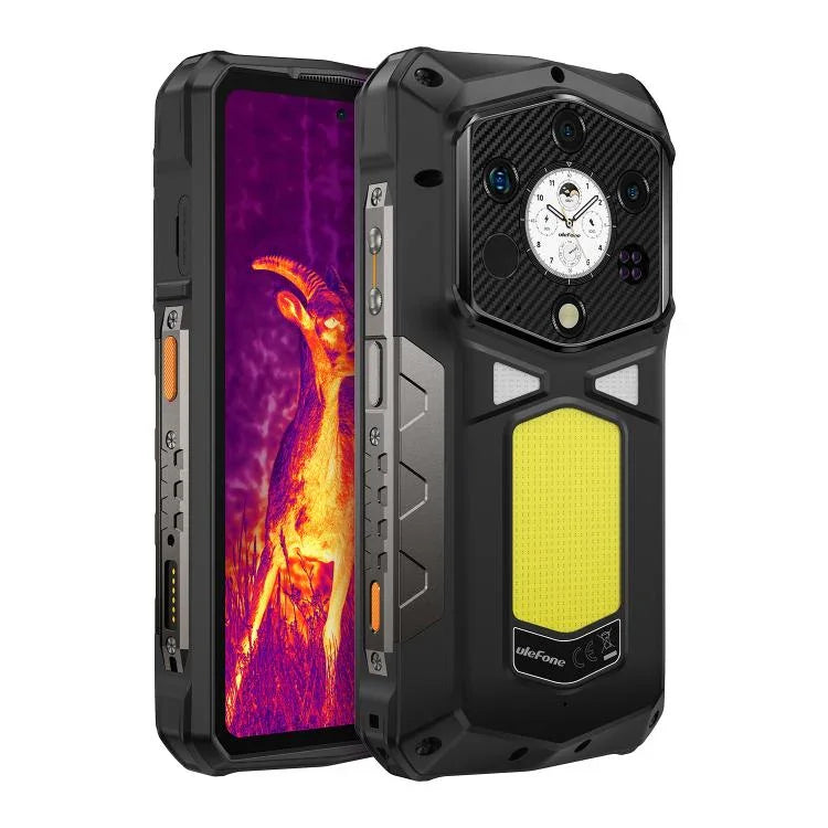 Ulefone Armor 29 Pro Thermal Version Téléphone Robuste, 16 Go+512 Go, Vision Nocturne, 6,67 pouces + 1,04 pouces Android 15 MediaTek Dimensity 7400 Octa Core, Réseau : 5G, OTG, NFC, Armor 29 Pro Thermal Version