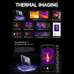 Ulefone Armor 29 Pro Thermal Version Téléphone Robuste, 16 Go+512 Go, Vision Nocturne, 6,67 pouces + 1,04 pouces Android 15 MediaTek Dimensity 7400 Octa Core, Réseau : 5G, OTG, NFC, Armor 29 Pro Thermal Version