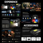 Ulefone Armor 29 Pro Téléphone Robuste, 16 Go+512 Go, Vision Nocturne, 6,67 pouces + 1,04 pouce Android 15 MediaTek Dimensity 7400 Octa Core, Réseau : 5G, OTG, NFC, Armor 29 Pro