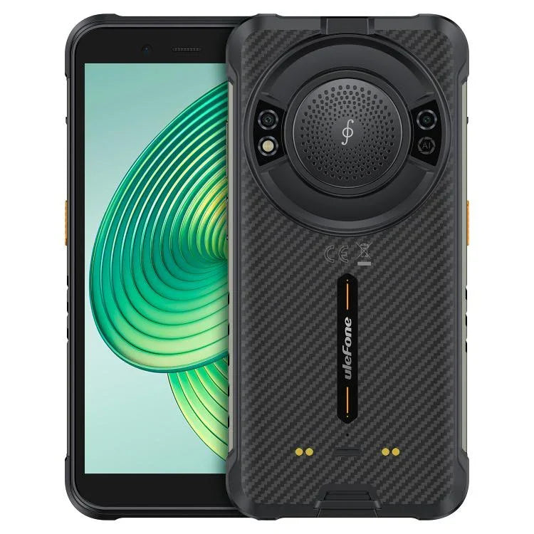 Ulefone RugKing, 8 Go + 256 Go, Téléphone Robuste IP68/IP69K, Android 15 Unisoc T7255 Octa Core 5,99 pouces, Réseau : 4G, NFC, OTG, RugKing, 8 Go + 256 Go