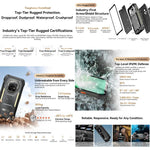 Projecteur Blackview XPLORE 2, 12 Go+256 Go, Android 15 Dimensity 8300 MT6897 Octa Core de 6,73 pouces, Réseau : 5G, OTG, NFC, Projecteur XPLORE 2, 12 Go+256 Go