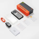Téléphone durci Oukitel WP62, 12 Go+512 Go, appareil photo 108 MP, identification par empreinte digitale, Android 15 de 6,6 pouces, MediaTek Dimensity 7025 Octa Core, NFC, OTG, Réseau : 5G, 12 Go+512 Go
