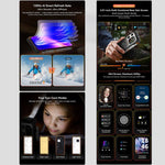 Blackview XPLORE X1, 12 Go+256 Go, Android 15 Dimensity 7050 MT8791V/HZA Octa Core de 6,78 pouces, Réseau : 5G, OTG, NFC, XPLORE X1 12 Go+256 Go
