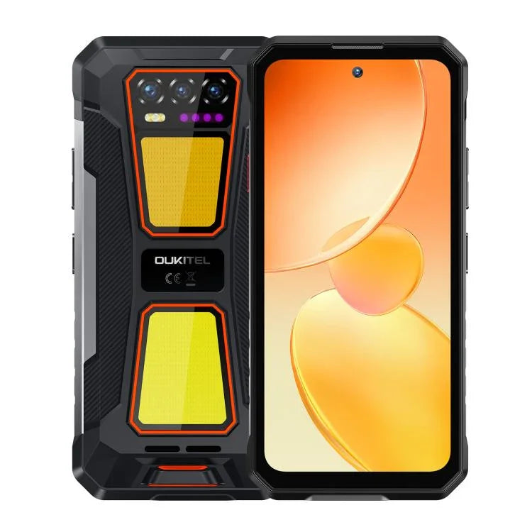 Téléphone robuste Oukitel WP58 Pro, 8 Go + 512 Go, identification latérale par empreinte digitale, 6,7 pouces Android 15 UMS9621S Octa Core, NFC, OTG, Réseau : 5G, 8 Go + 512 Go
