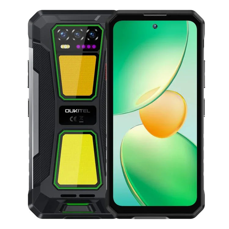 Téléphone robuste Oukitel WP58 Pro, 8 Go + 512 Go, identification latérale par empreinte digitale, 6,7 pouces Android 15 UMS9621S Octa Core, NFC, OTG, Réseau : 5G, 8 Go + 512 Go