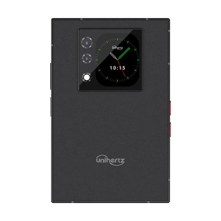 Téléphone Unihertz Titan 2 avec clavier physique AZERTY, 12 Go + 512 Go, empreinte digitale, écran 4,5 pouces + 2 pouces, Android 15 Dimensity 7300 5G Octa-Core, Réseau : 5G, NFC, OTG