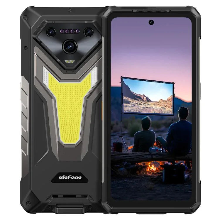 Ulefone Armor 34+, 16 Go+512 Go, Vision Nocturne, Téléphone Durci IP68/IP69K, 6,95 pouces Android 15 MediaTek Dimensity 7400X Octa Core, Réseau : 5G, NFC, OTG, Armor 34+
