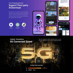Ulefone Armor 34+, 16 Go+512 Go, Vision Nocturne, Téléphone Durci IP68/IP69K, 6,95 pouces Android 15 MediaTek Dimensity 7400X Octa Core, Réseau : 5G, NFC, OTG, Armor 34+