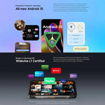 Ulefone Armor 34+, 16 Go+512 Go, Vision Nocturne, Téléphone Durci IP68/IP69K, 6,95 pouces Android 15 MediaTek Dimensity 7400X Octa Core, Réseau : 5G, NFC, OTG, Armor 34+