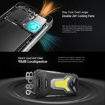Ulefone Armor 34 Pro+ Projecteur, 16 Go+512 Go, Vision Nocturne, Téléphone Robuste IP68/IP69K, Android 15 de 6,95 pouces MediaTek Dimensity 7400X Octa Core, Réseau : 5G, NFC, OTG, Armor 34 Pro+