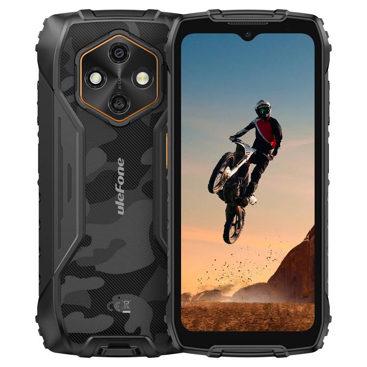 Ulefone RugKing 4 Pro, 8 Go+256 Go, Téléphone Robuste IP68/IP69K, Écran 6,56 pouces Android 15 Unisoc T7250 Octa Core, Réseau : 4G, NFC, OTG, RugKing 4 Pro, RugKing 4 Pro, 8 Go+256 Go