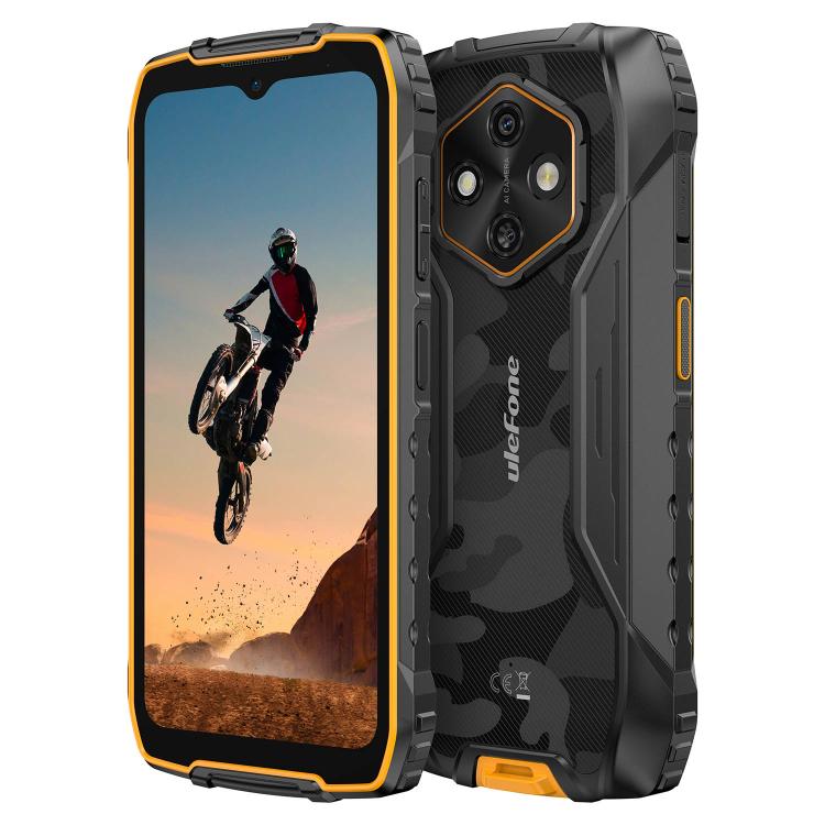 Ulefone RugKing 4 Pro, 8 Go+256 Go, Téléphone Robuste IP68/IP69K, Écran 6,56 pouces Android 15 Unisoc T7250 Octa Core, Réseau : 4G, NFC, OTG, RugKing 4 Pro, RugKing 4 Pro, 8 Go+256 Go