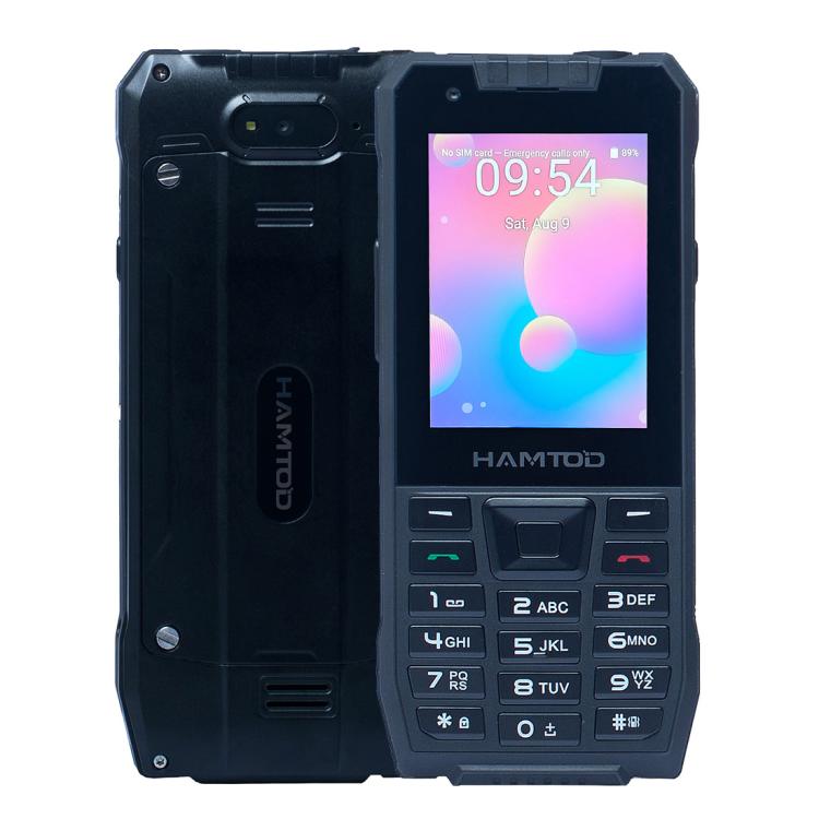 Téléphone robuste HAMTOD H6, 3 Go + 32 Go, Android 11 UNISOC SC9832E Quad-core de 2,83 pouces, Réseau : 4G, VoLTE, SOS